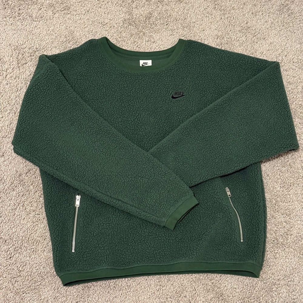 Nike Green Crewneck Sweatshirt Size Medium